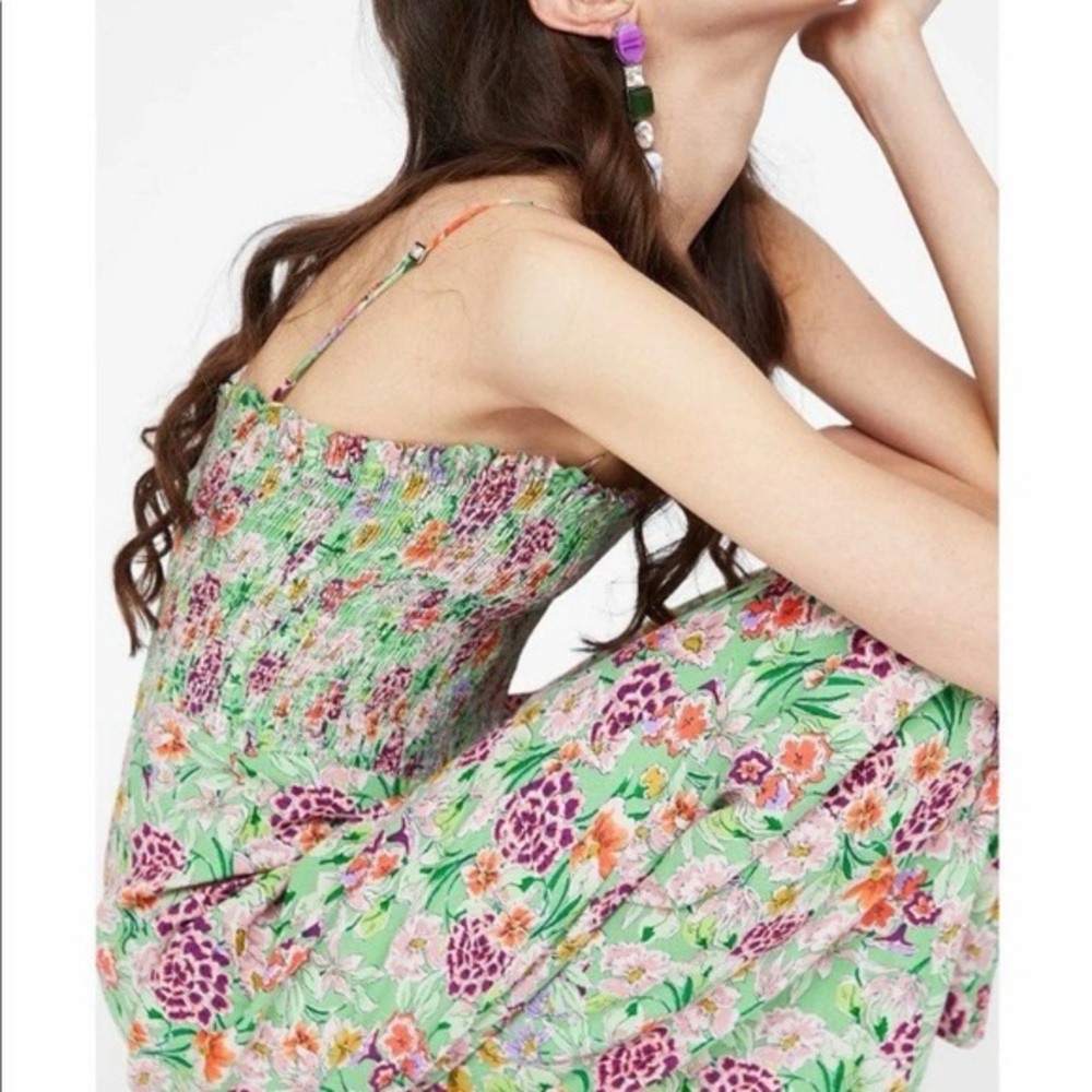Zara floral romper